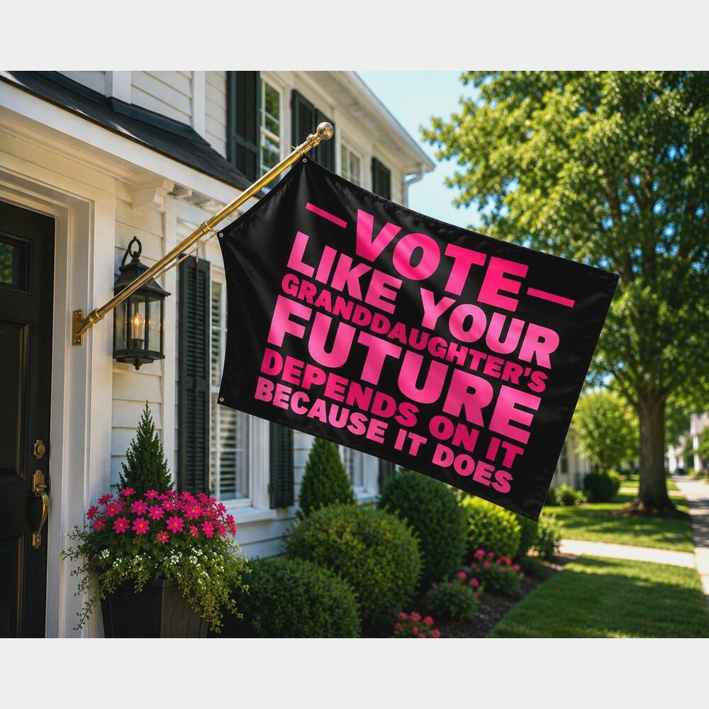 Garden Porch Yard Car Boat Truck RV Political Flag Vote size  3' x 5'